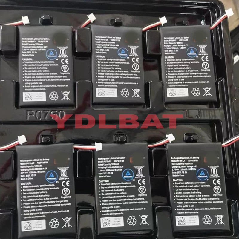 Bateria 3.7V 1250mAh EVE P0750-LF Para Ingenico Link2500 Link 2500 Ambas As Versões São Comuns