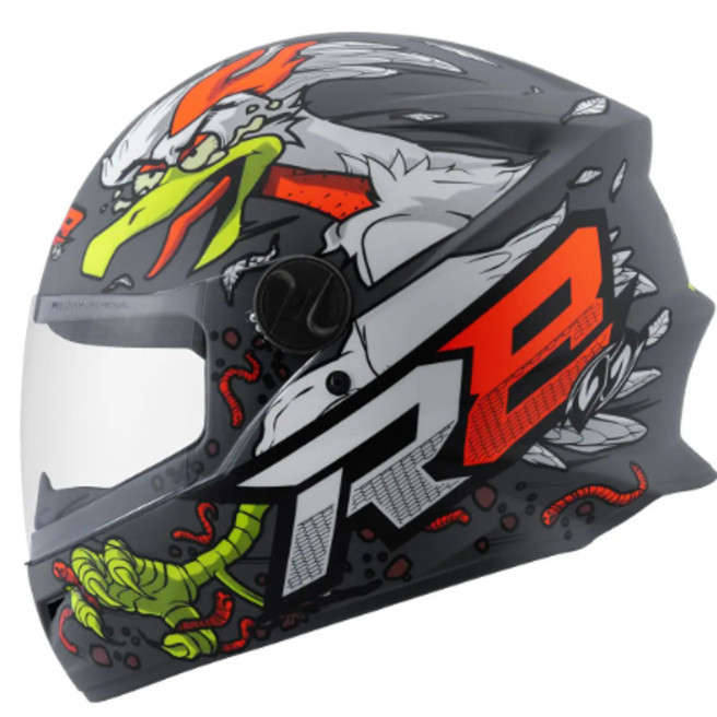 CAPACETE TORK R8 ROCKET CHICKEN