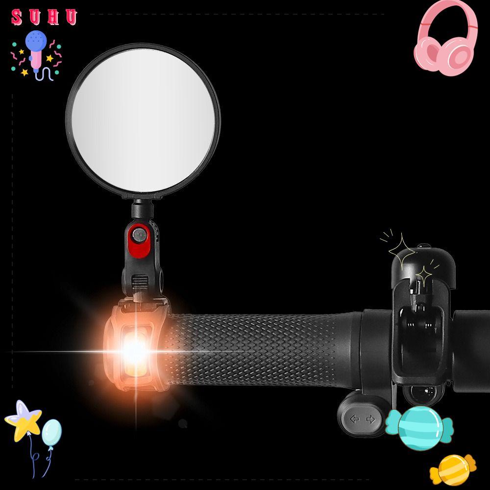 Espelho Para Guidão SUHU , Retrovisor Universal Scooter , Ninebot MAX G3 G2 G30 ZT3 F3 F40 P100