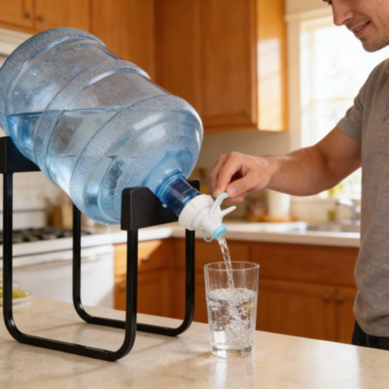 Suporte Para Virar Galão De Água 20L Bebedouro De Mesa Muito Prático