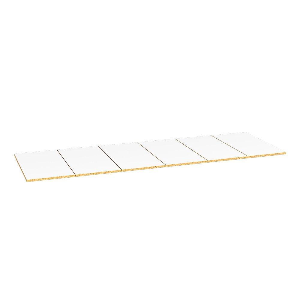 Bandeja Amapá MDP para Mini Porta Pallet 60cm - 6 Peças para 1 Longarina 1,80m