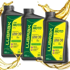 Óleo Lubrax 10w30 Semissintético Moto Top 3 Litros