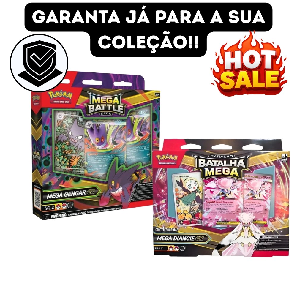 Mega Gengar ex / Mega Diancie ex | Deck Copag | Original top