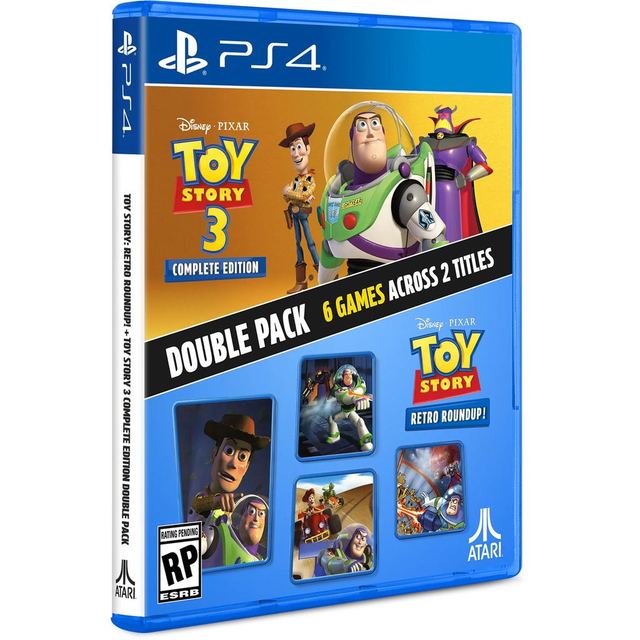 Toy Story Retro Roundup! + Toy Story 3 Complete Edition Double Pack PS4 Midia Fisica