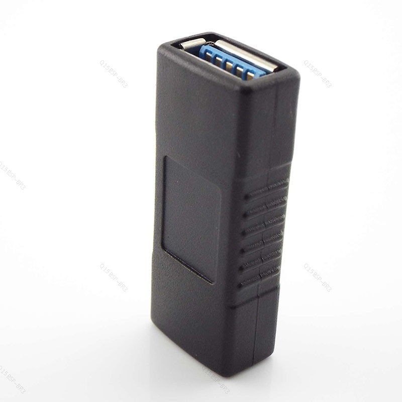 Adaptador USB 3.0 Acoplador De Super Velocidade Fêmea Para Conector Extensor Conversor De Conexão Cabos De Computador Po