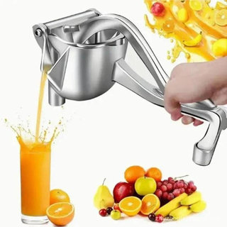 Espremedor Manual de Frutas - Espremedor de Alumínio com Empunhadura Ergonômica para Extração Eficiente de Suco de Romãs