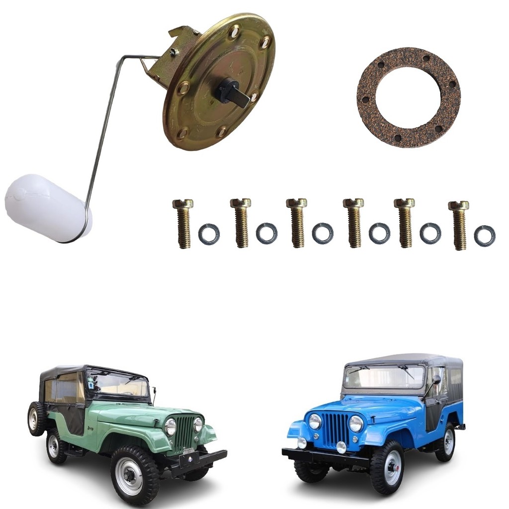 Boia E Junta Com Parafuso Jeep Jipe CJ5 Ford Willys