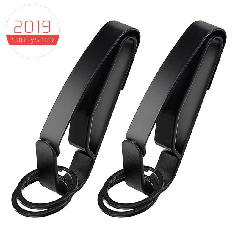 [Bestseller S] 2 Unidades De Clipes Para Chaves De Cinto Porta-Uick Release Key Clip De Aço Inoxidável Stealth Com 4 Cha