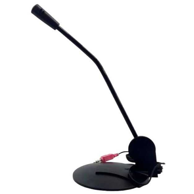 Microfone Para Pc De Mesa Com Base