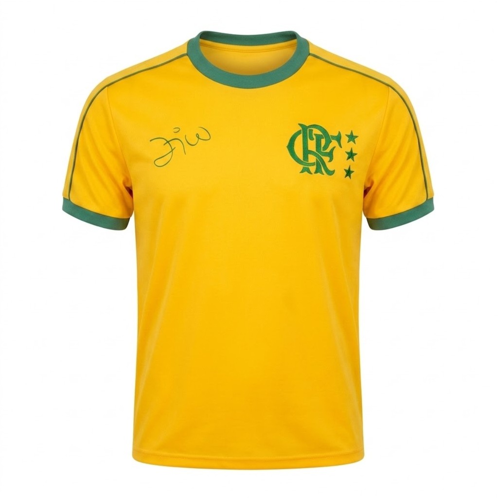 Camisa Masculina Flamengo Zico Copa 26 Licenciado