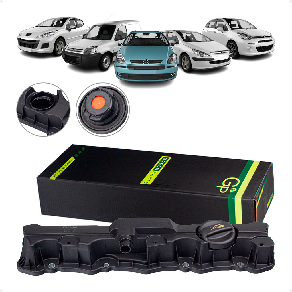 Tampa de Válvula da Exaustão Citroen C3 Berlingo Xsara/ Peugeot 206 207 307 Partner 1.6 16V TU5JP4 (Plástico)