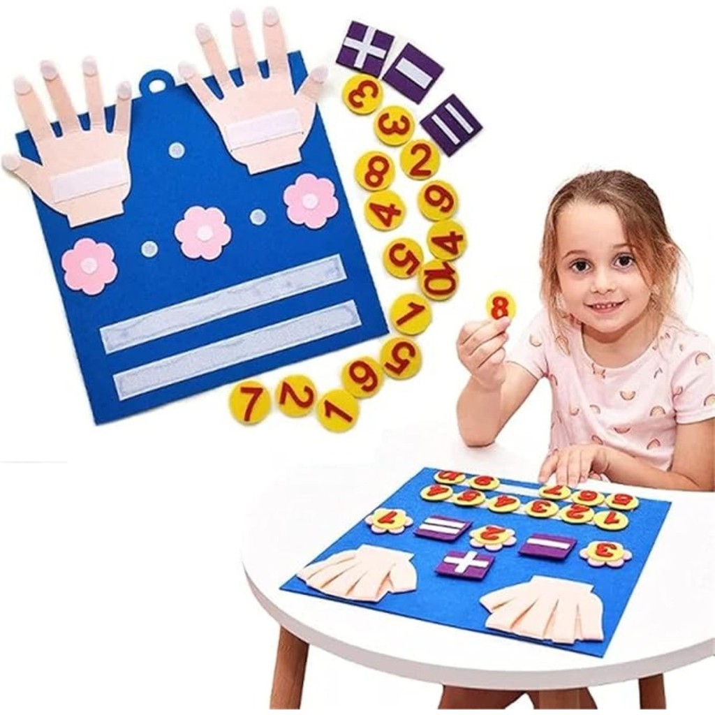 Painel Sensorial Brinquedo Educativo Montessori Matemática Aprendizagem Números Contagem Lógica Habilidades Coordenação