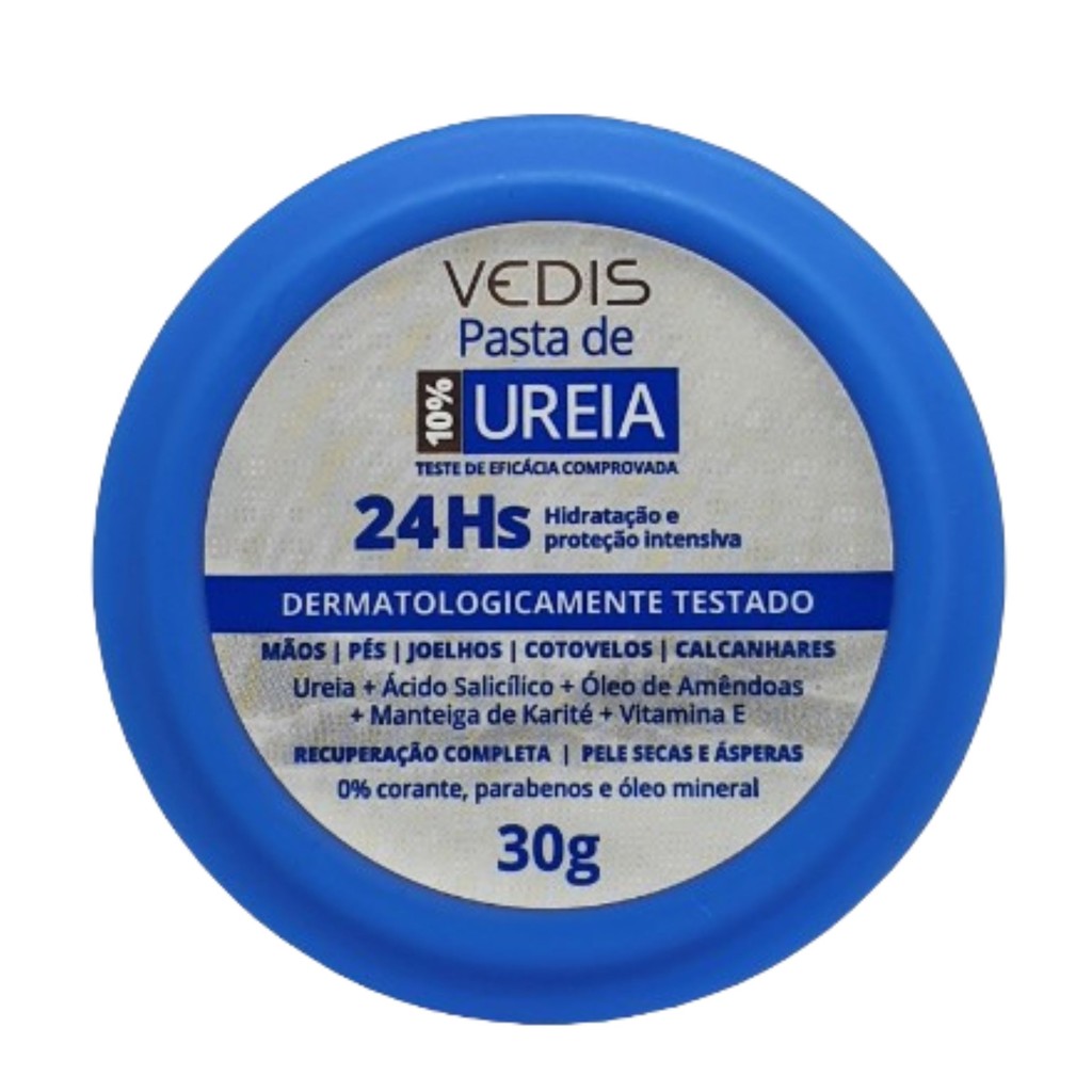Pasta De Ureia 10% Ultra Hidratante 30G - Vedis