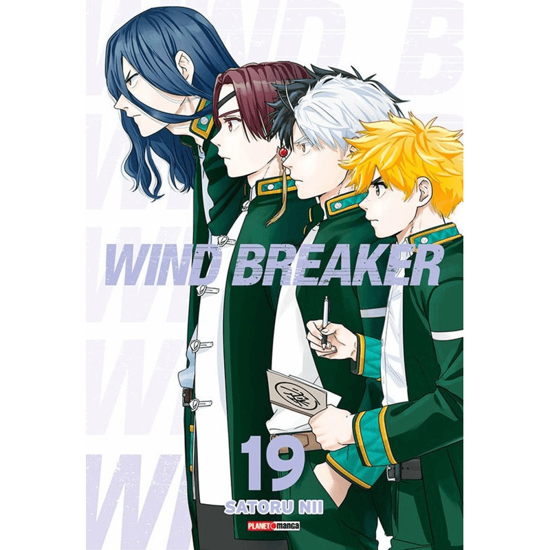 Capa do livro Mangá - Wind Breaker 19 - por Nii Satoru - Editora Panini