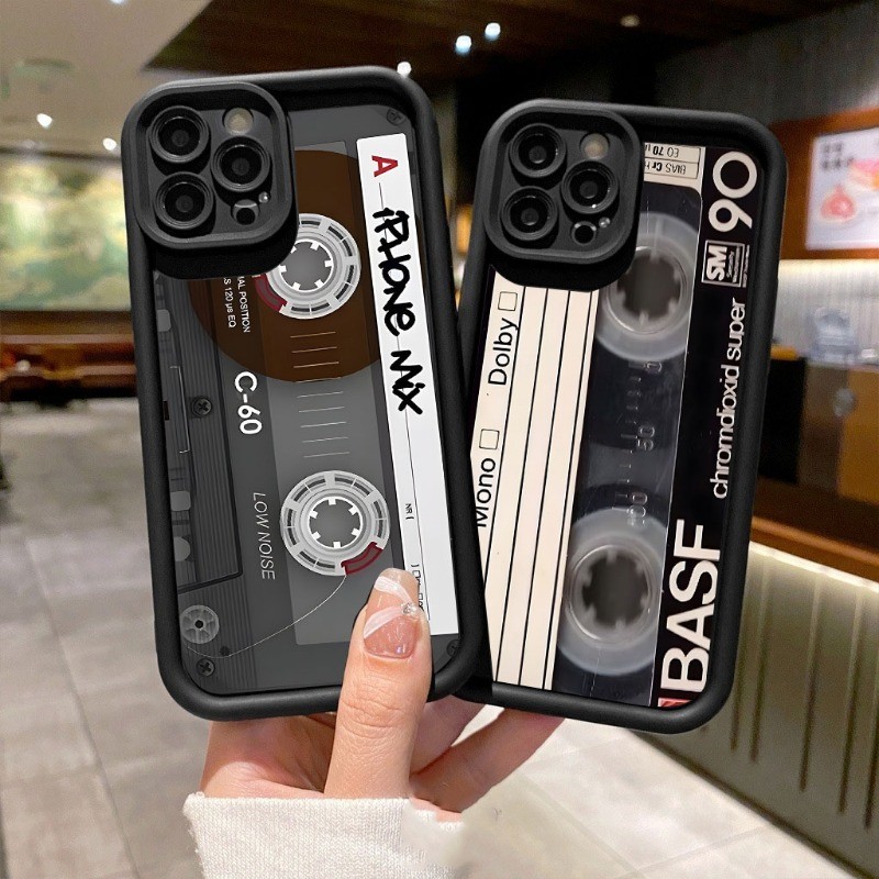 Capa Capinha Para iPhone 11 12 13 14 15 16 PRO MAX PLUS Música Anti-Impacto em Oferta na Shopee