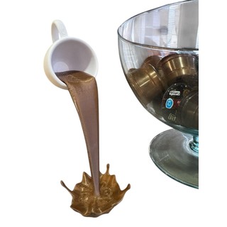 Decoração Casa e Cozinha Enfeite Xicara Flutuante - Cantinho Do Café 15,7CM impressão 3d