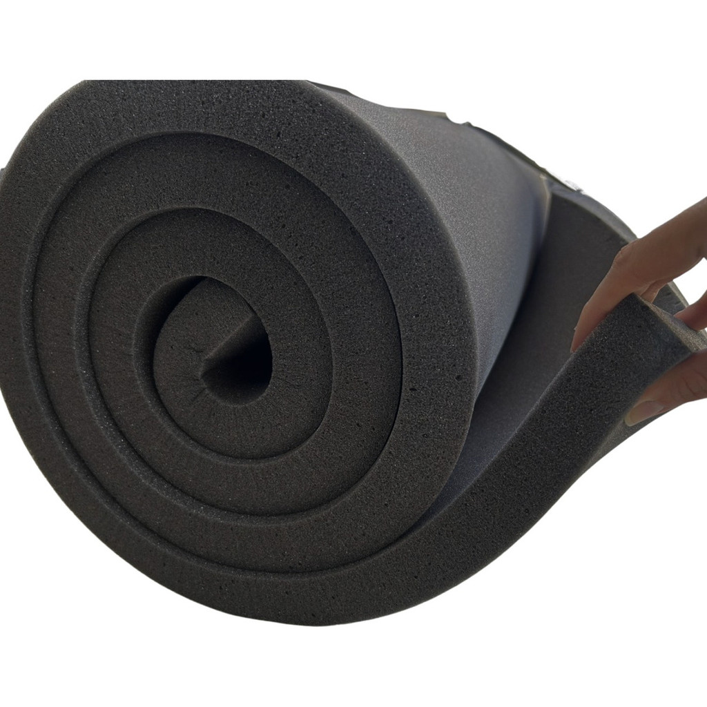 Espuma Em Metro D28 1,90mts X 50cm E 3cm Espessura Preta em Oferta na Shopee