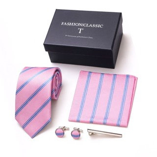 Kit Gravata Masculina Lenço Poliester Rosa Casamento em Oferta na Shopee