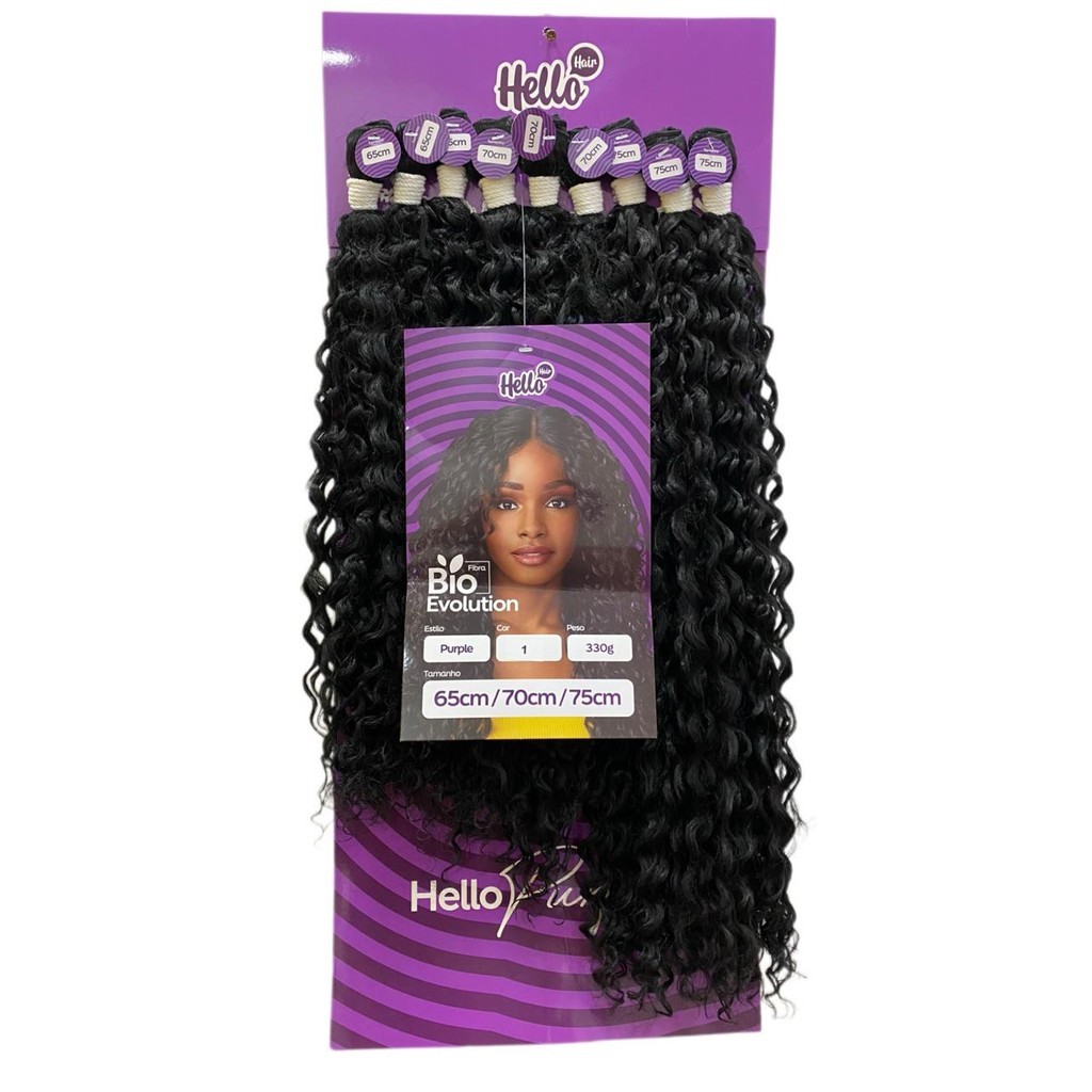 Cabelo Entrelace BioFibra Evolution - Hello Hair - Purple 330g