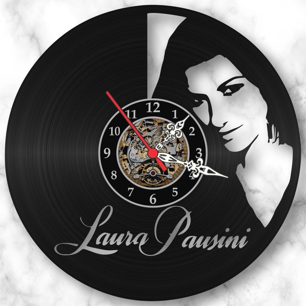 Relógio Laura Pausini Pop Internacional Musica Vinil Lp Promoção