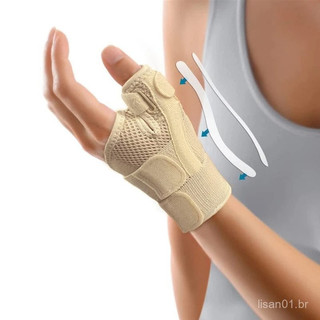  suporte flexível para tendinite, protetor respirável para polegar para mão direita e esquerda