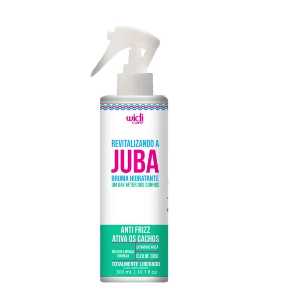 Revitalizando A Juba Bruma Hidratante 300ml - Um Day After Dos Sonhos Widi Care em Oferta na Shopee
