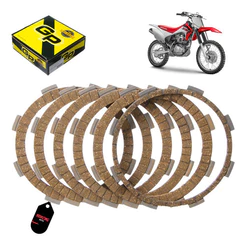 Discos Embreagem Crf 230 2007 A 2019 (6 Peças) Gp7