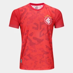 Camisa Internacional RetrôMania Classic Masculina - Vermelho