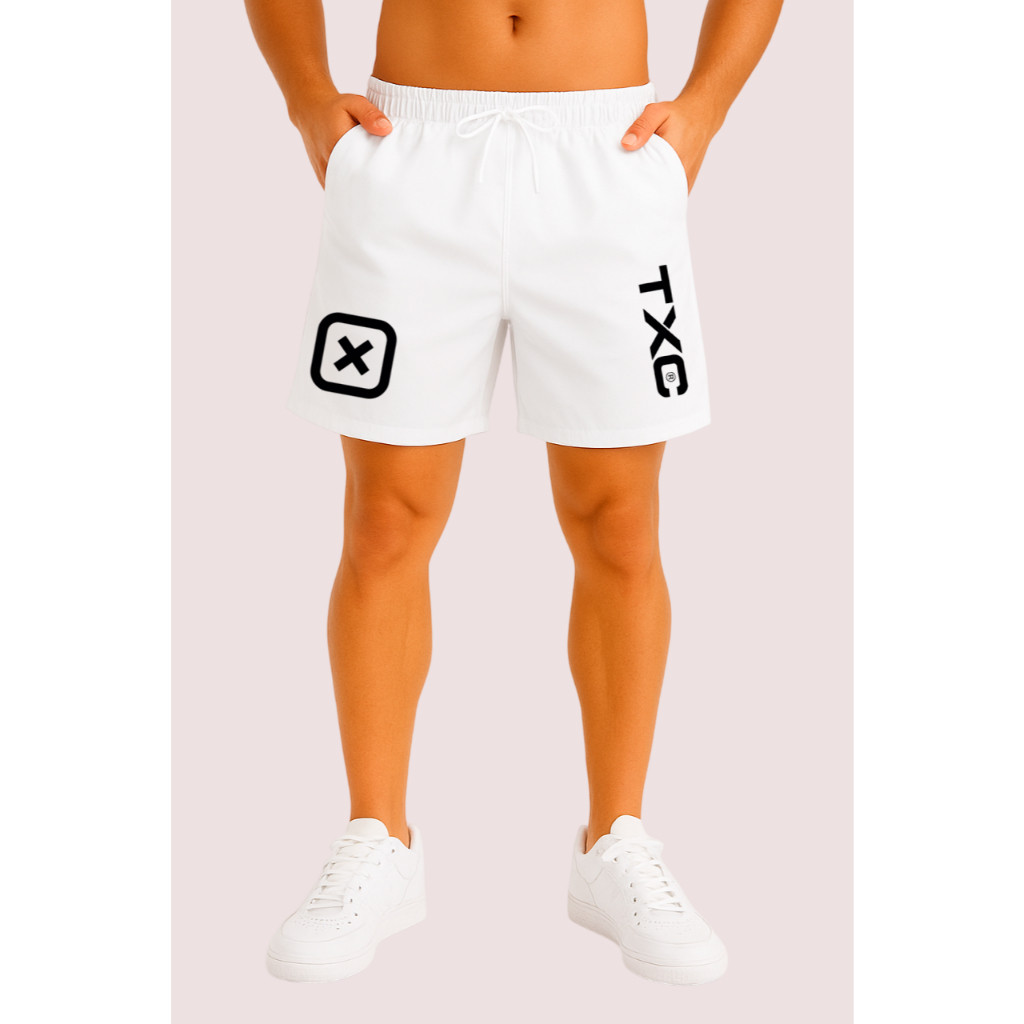 Bermuda Short Masculina Short Tactel Moda Country TCR-X Lançamento Casual Leve e Confortavel
