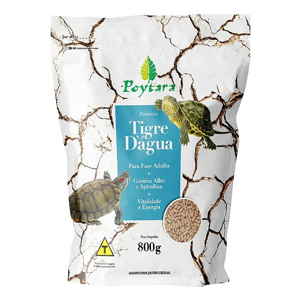 POYTARA TIGRE D.AGUA 800GR - BAG