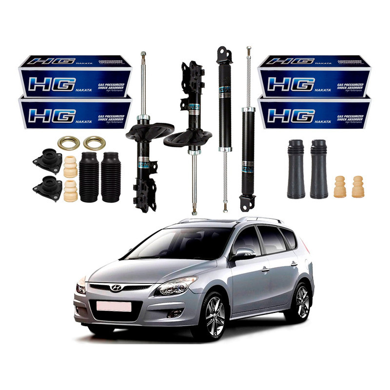 Kit Amortecedor Dianteiro Traseiro I30 Cw 2.0 2010 A 2012 em Oferta na Shopee