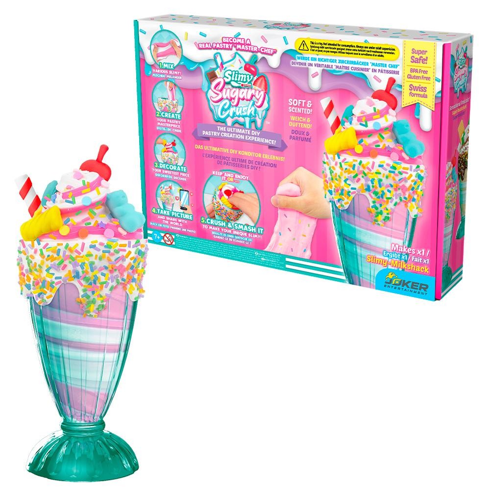Kit Slime de Milkshake Slimy Sugary Crush Ice Cream - Creme em Oferta na Shopee