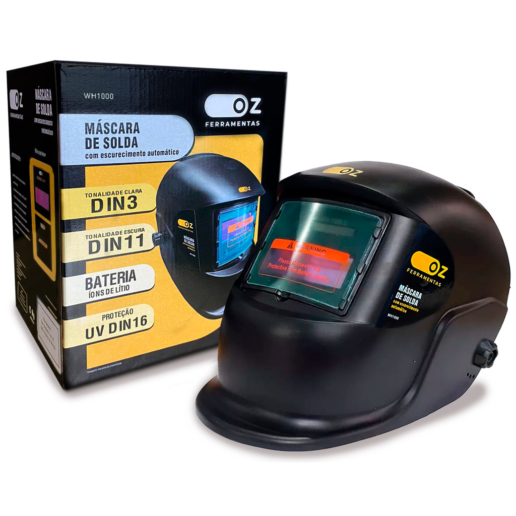 Mascara De Solda Escurecimento Automatico Profissional em Oferta na Shopee