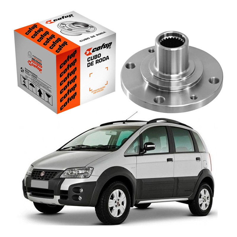 Cubo De Roda Dianteiro Cofap Idea Adventure 1.8 2005 A 2010