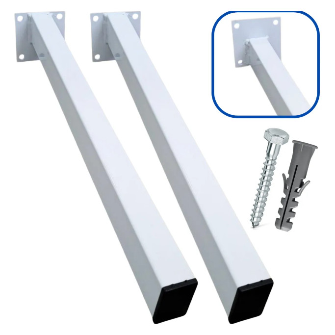 Suporte Para Pia De Parafusar 40cm 2un Grapa Bancada Granito