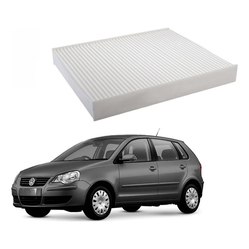Filtro Ar Cabine Metal Leve Polo 1.6 2.0 2007 A 2011
