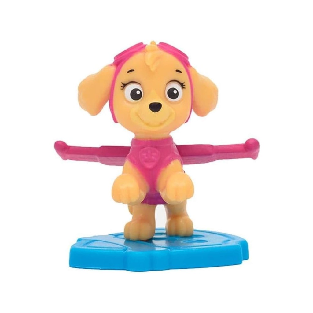 Brinquedo Infantil Pack 4 Mini Figuras Chase Skye Marshall Rubble Patrulha Canina Sunny - 003596 · foto 2