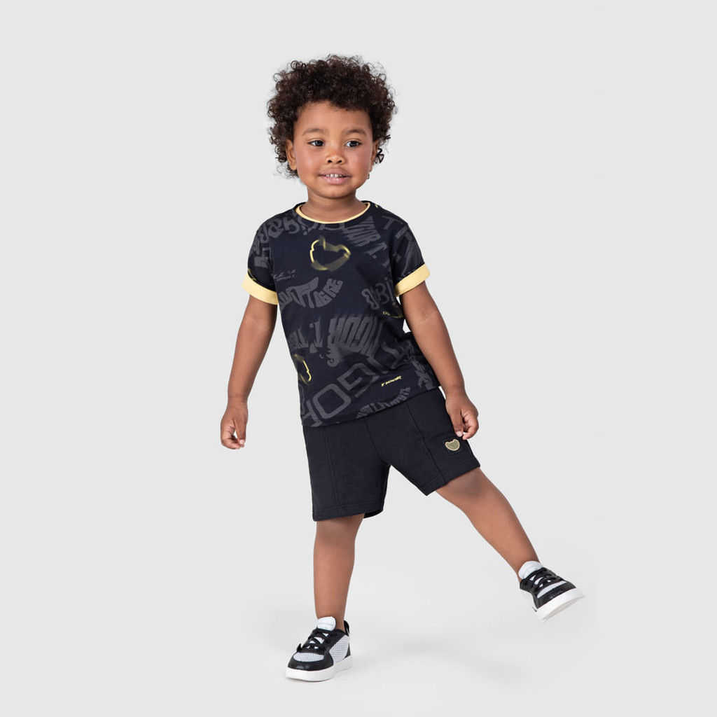 Camiseta Manga Curta Bebê Masculina Tigor T. Tigre em Oferta na Shopee