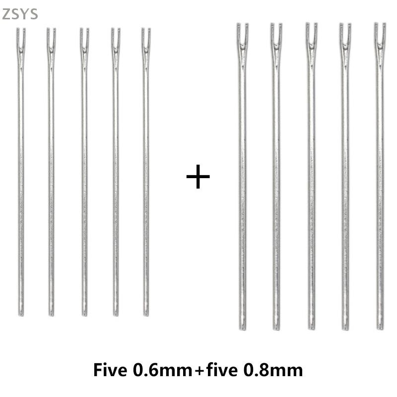 [ZSYS] 0.6mm 0.8mm Agulha De Rerootação Boneca Cabelo Repintar Bonecas Ferramentas De Enraizamento De Peruca Fazendo Sup em Oferta na Shopee