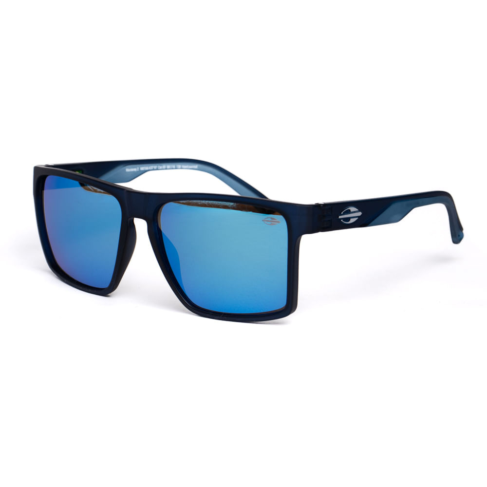 Óculos de Sol Mormaii Monterey 2 Espelhado Preto/azul