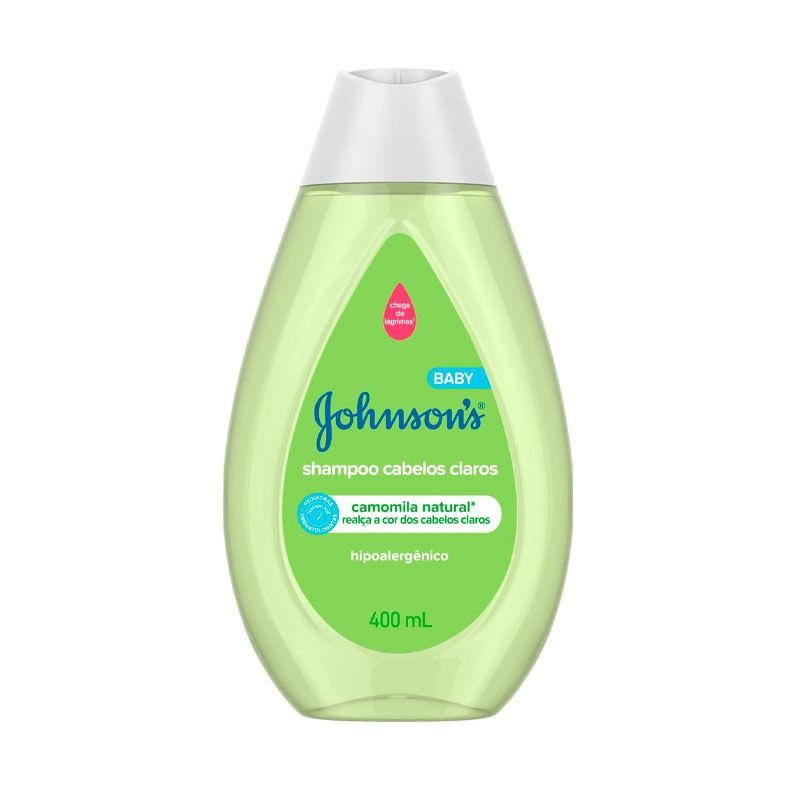 Shampoo Johnson's Baby Cabelos Claros 400ml em Oferta na Shopee