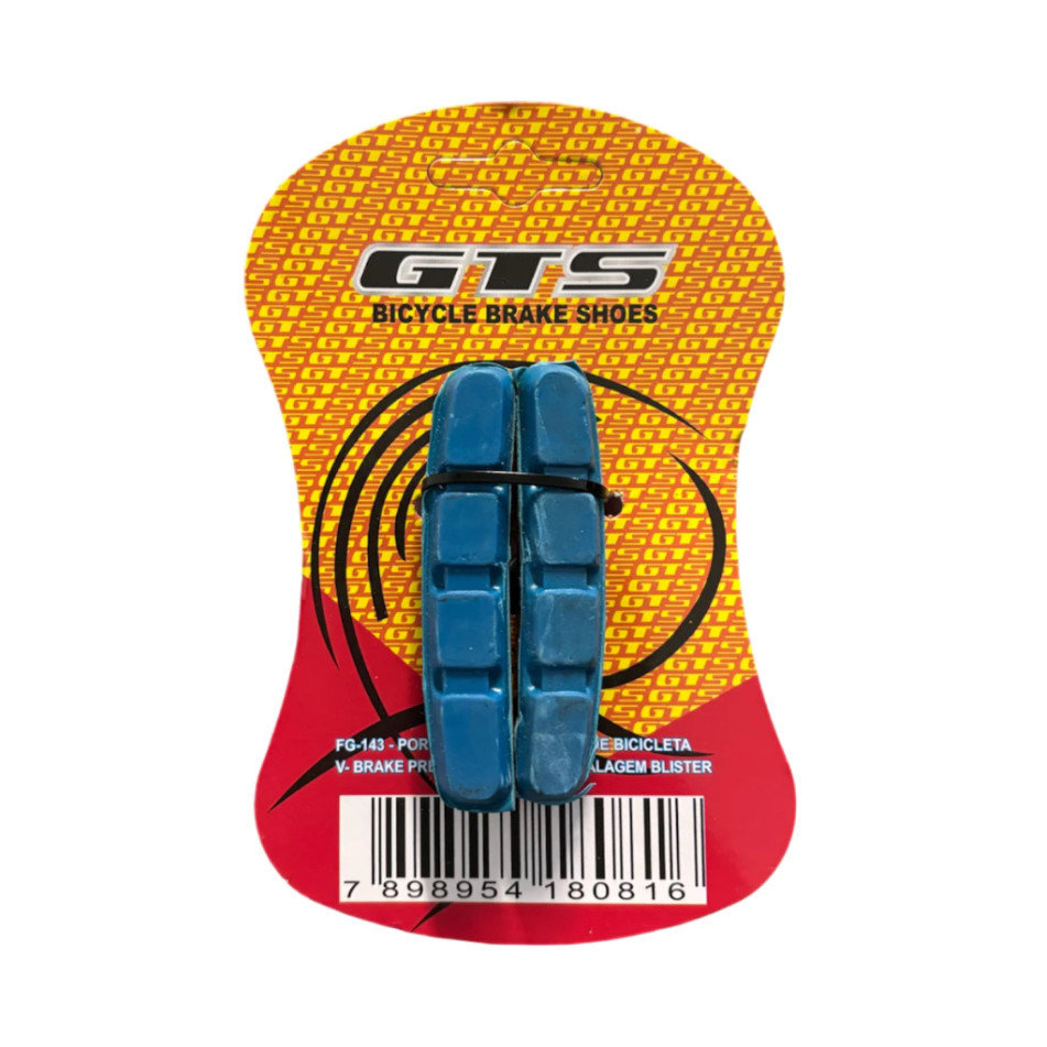 Sapata de Freio para Bicicleta Orbital GTS Preto e Azul em Oferta na Shopee