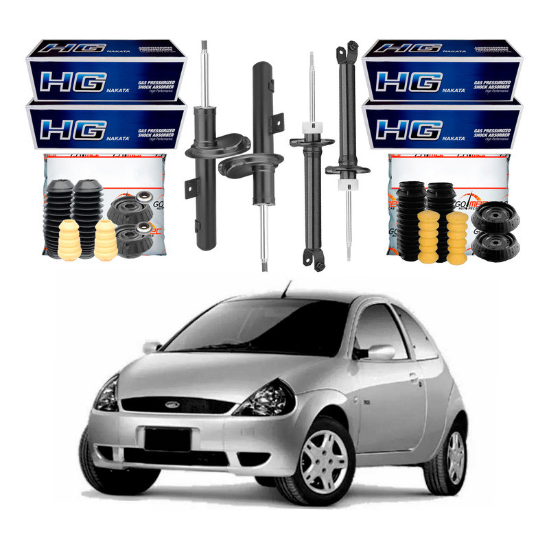 Amortecedor Dianteiro Traseiro Ford Ka 1.0 1.6 2000 A 2007 em Oferta na Shopee