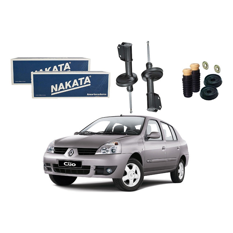 Kit Amortecedor Dianteiro, Clio Sedan 1.0 2001 A 2011