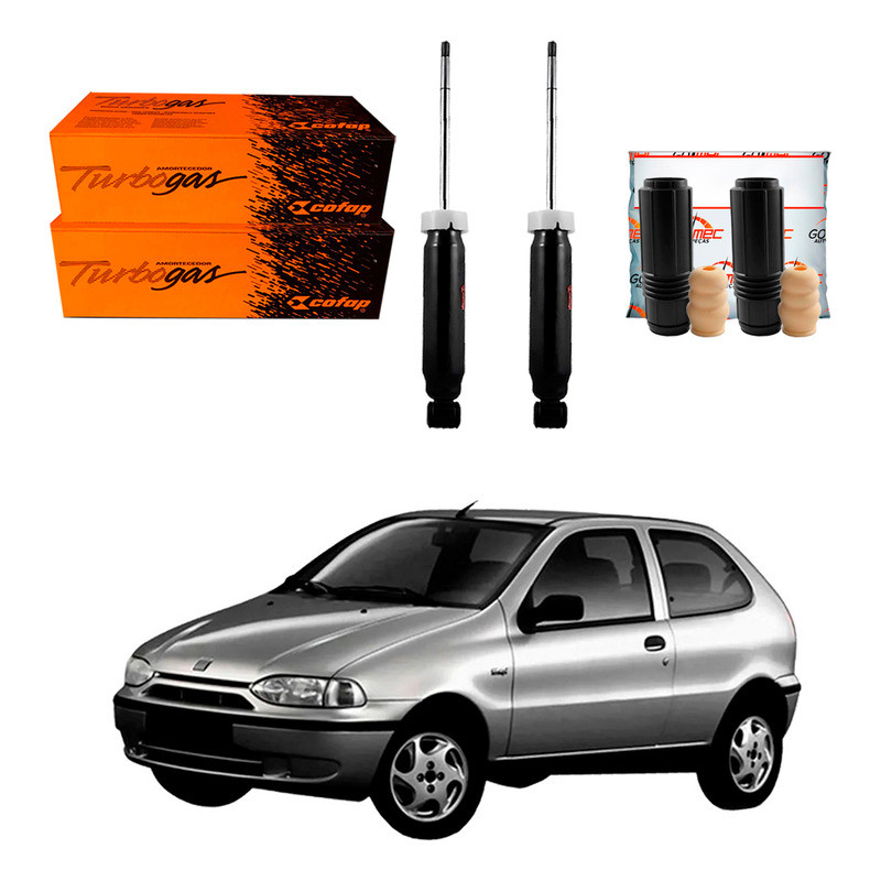 Kit Amortecedor Traseiro. Palio 1.0 1.5 1.6 1996 A 2000