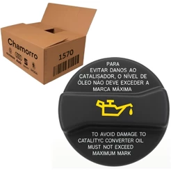 Tampa Óleo Motor Vw Fox Gol Saveiro Voyage G4 G5 G6 G7 Polo Golf Original Volkswagen 030103485AC