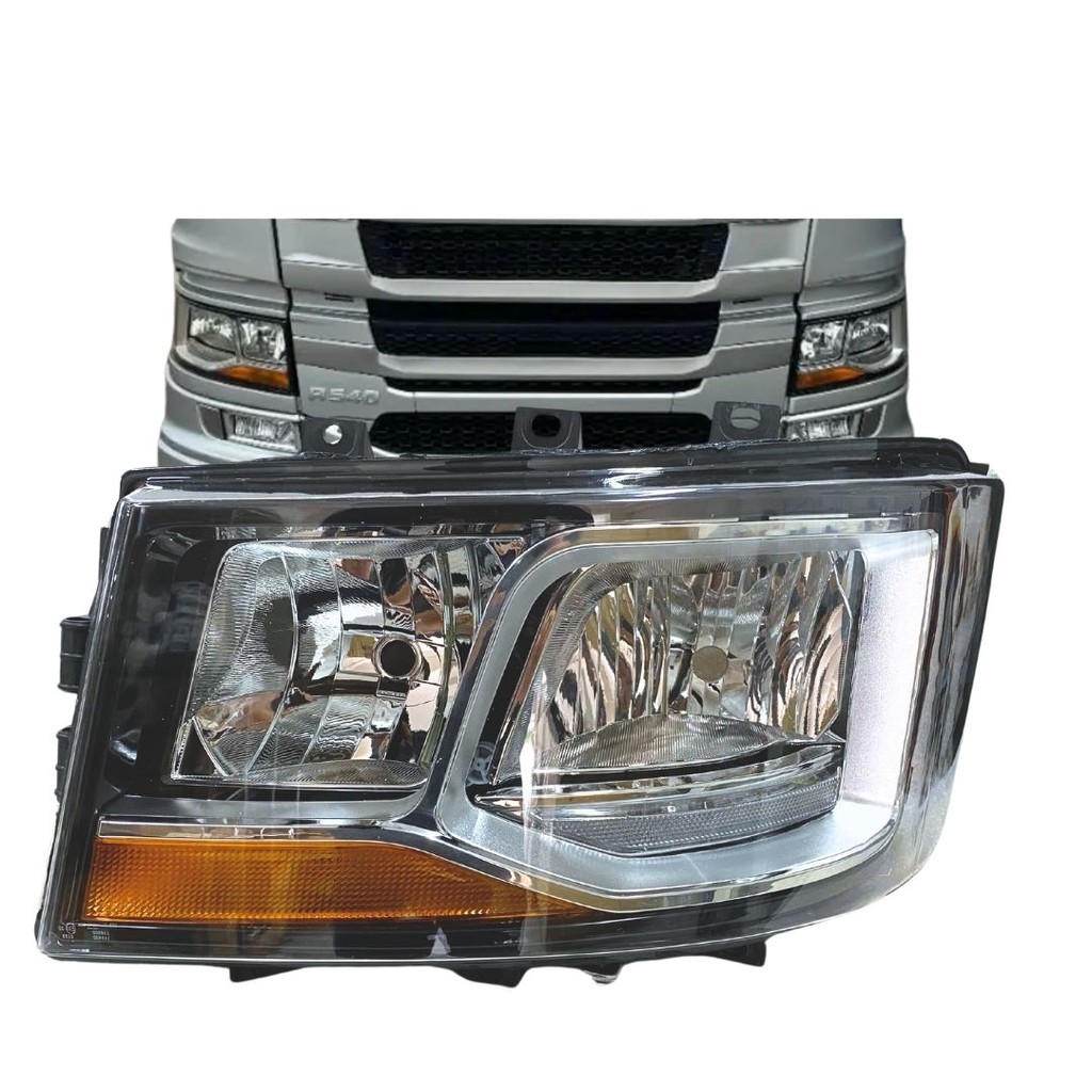 Farol Principal Para Scania NTG S6 Farol Principal Scania NTG Serie 6 2019 a 2022 Lado Direito