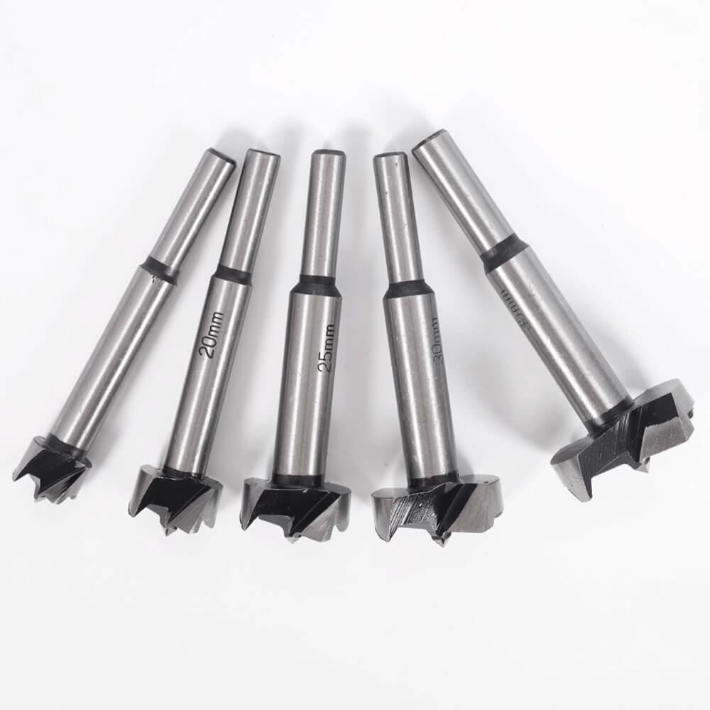 Brocas Fortsner para Madeira de 15 a 35 MM Kit 5 Peças EVJB-05 EVALD — imagem 2 de 2