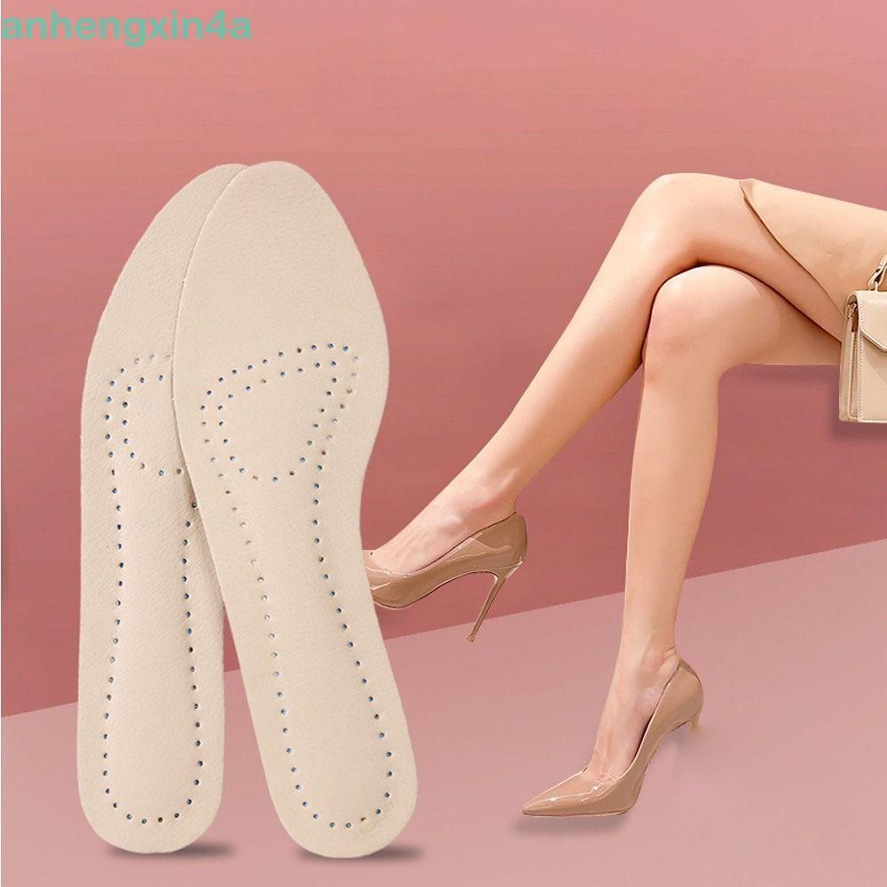 ANHENGXIN Palmilhas De Sandália Feminina Duráveis Úteis Fundo Macio Confortável Respirável Antiderrapante Sapatos Adesiv
