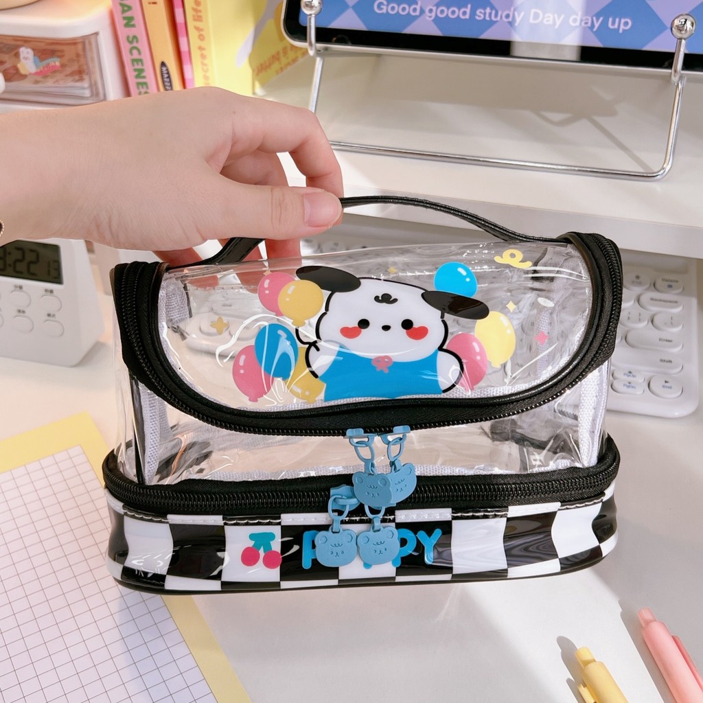 Estojo para presente de evento Caixa de papelaria estilo legal Bolsa de papelaria Grande capacidade Alto valor Simples A